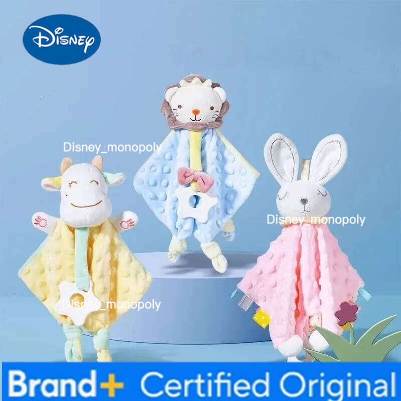 Disney Baby Comforter Plush Stuffed Animal# Security Blanket for Babies Soothe Appease Towel Soft Plush& Newborn Sleeping Dolls H260126