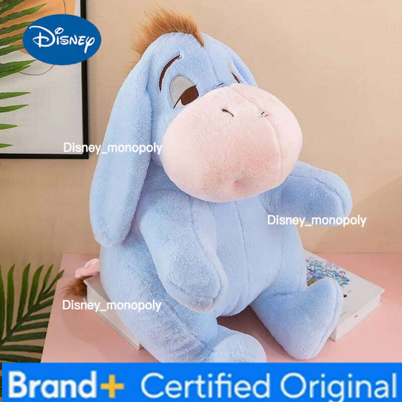 Disney New Winnie The Pooh Eeyore Toy Cute Cartoon Stuffed Plushie Kawaii Donkey Doll Anime Plush Pillow Toys Kid for Gift H260126