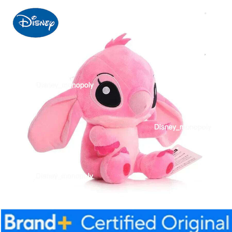Disney #new 20cm Stitch Models Cartoon Stuffed Dolls Anime Plush Baby Toys Kawaii Kids Birthday Gift H260126