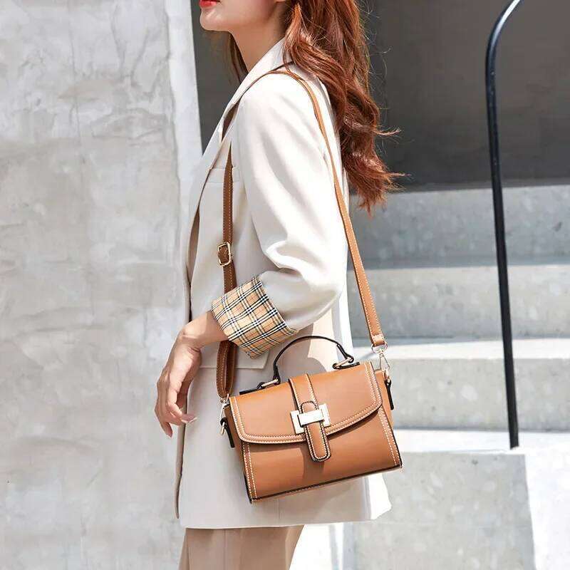 Small Handbags for Women 2022 Fashion Square Black Brown Apricot Shoulder Bag Korean Crossbody Bags Bolso Mujer Sac Femme XJ260125