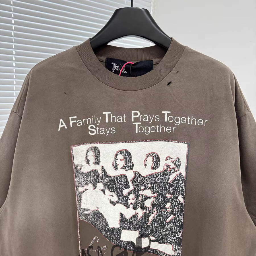 Oversized Washed T-… - image