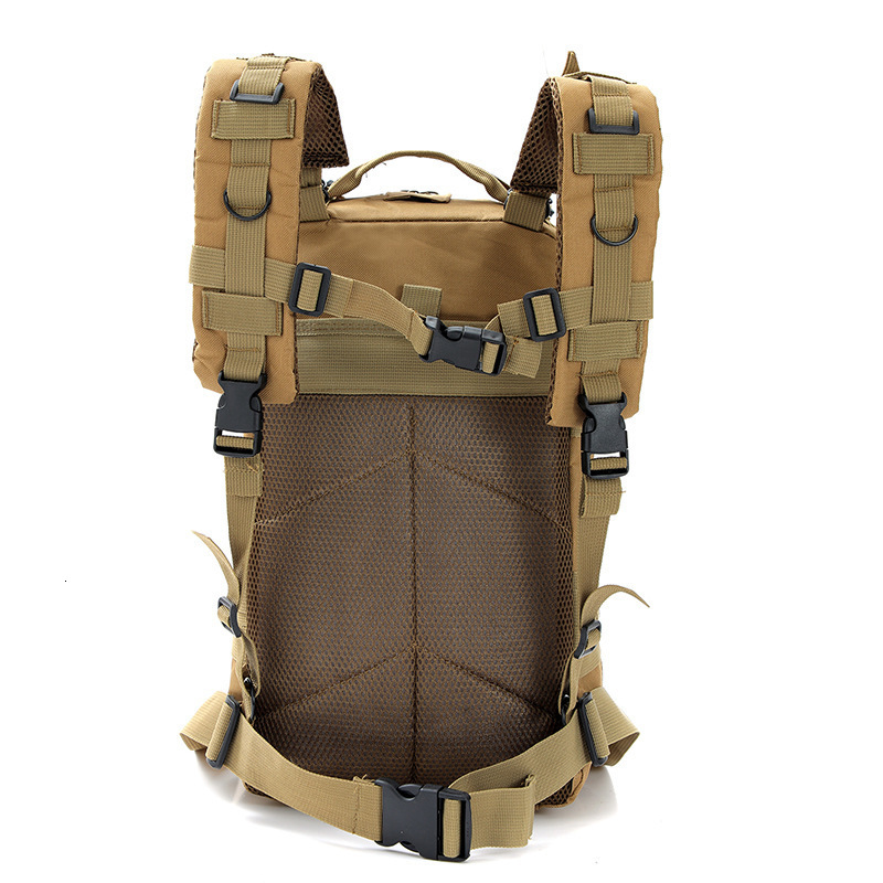 Outdoor Tactical Backpack Small 3P Attack Camouflage Multifunctional Backpack Outdoor WaterRepellent 240925