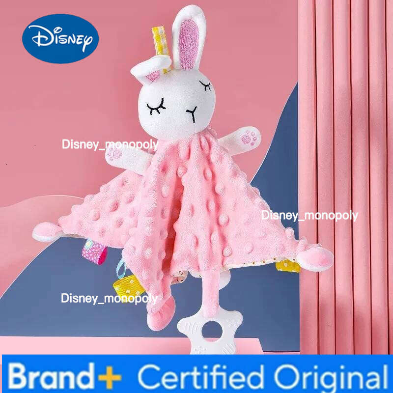 Disney Baby Comforter Stuffed Animal Security Blanket for Babies Soothe Appease Towel Soft Plush Newborn Sleeping Dolls H260126111