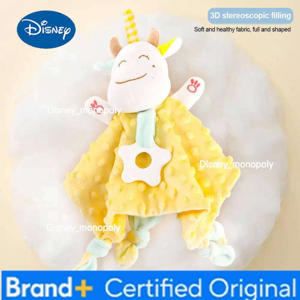 Disney 1Pc Soft Sleeping Dolls For Newborn Baby Cute Comfort Plush Stuffed Animal Security Blanket Soothe Appease Towel H26012611