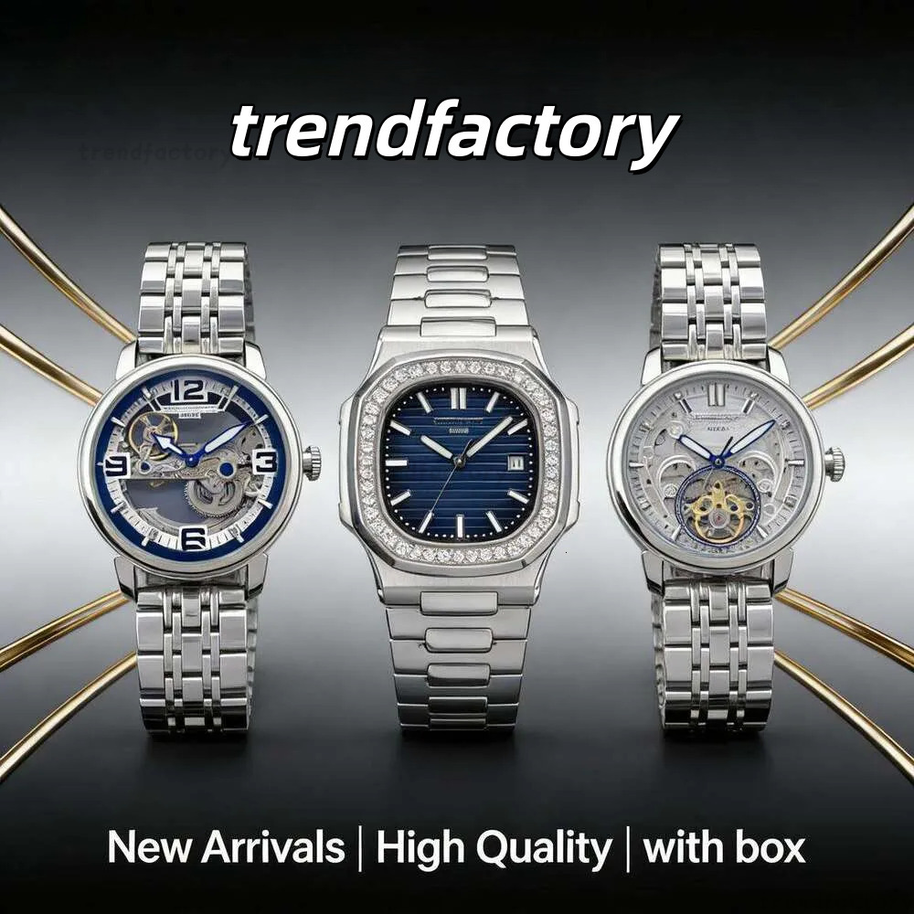 10A Patekes Philipely Watch Luxury Mens Watch Man Chronograph Designer Aquanaut Watch Goodwatch1 Pate Phil Watch Automatic/Quartz Movement Watch Box Bba