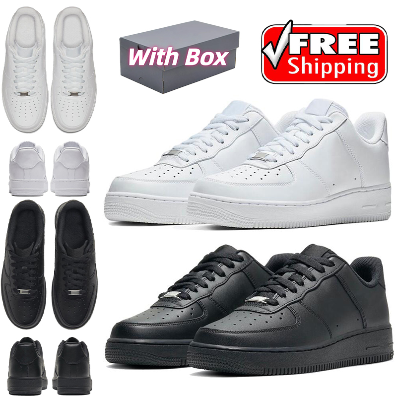 free shipping with box Designer 1s airforc forces1 af1s one airforce1box airfoce sneakers forc chaussure running shoes trainers for mens womens runners