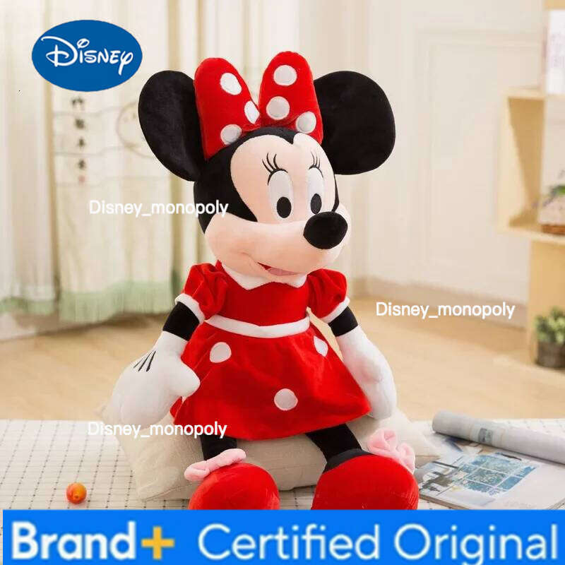 Disney Mouse Plush Dolls Animal Stuffed Toys Birthday gift Christmas Gift for Kids Cute Mickey Minnie Presents H260126