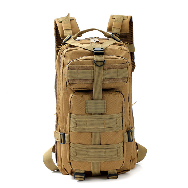 Outdoor Tactical Backpack Small 3P Attack Camouflage Multifunctional Backpack Outdoor WaterRepellent 240925