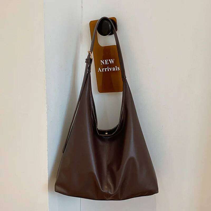 Retro Women's Tote Bag Vintage Underarm Handbag with Shoulder Strap Design for Dating, Parties, Shopping Travel Multiple Colors XJ260125