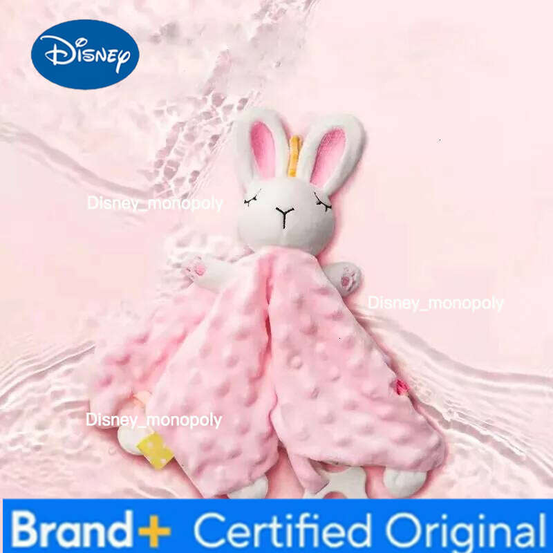 Disney Baby Comforter Stuffed-Animal Security Blanket for Babies-Soothe Appease Towel// Soft Plush Newborn Sleeping Dolls H260126