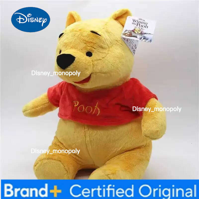 Disney 40cm Original Winnie the Pooh Bear Plush Toy Animal Stuffed Soft Doll Toys Pillow Brithday Kids Gift Christmas gifts H2601261