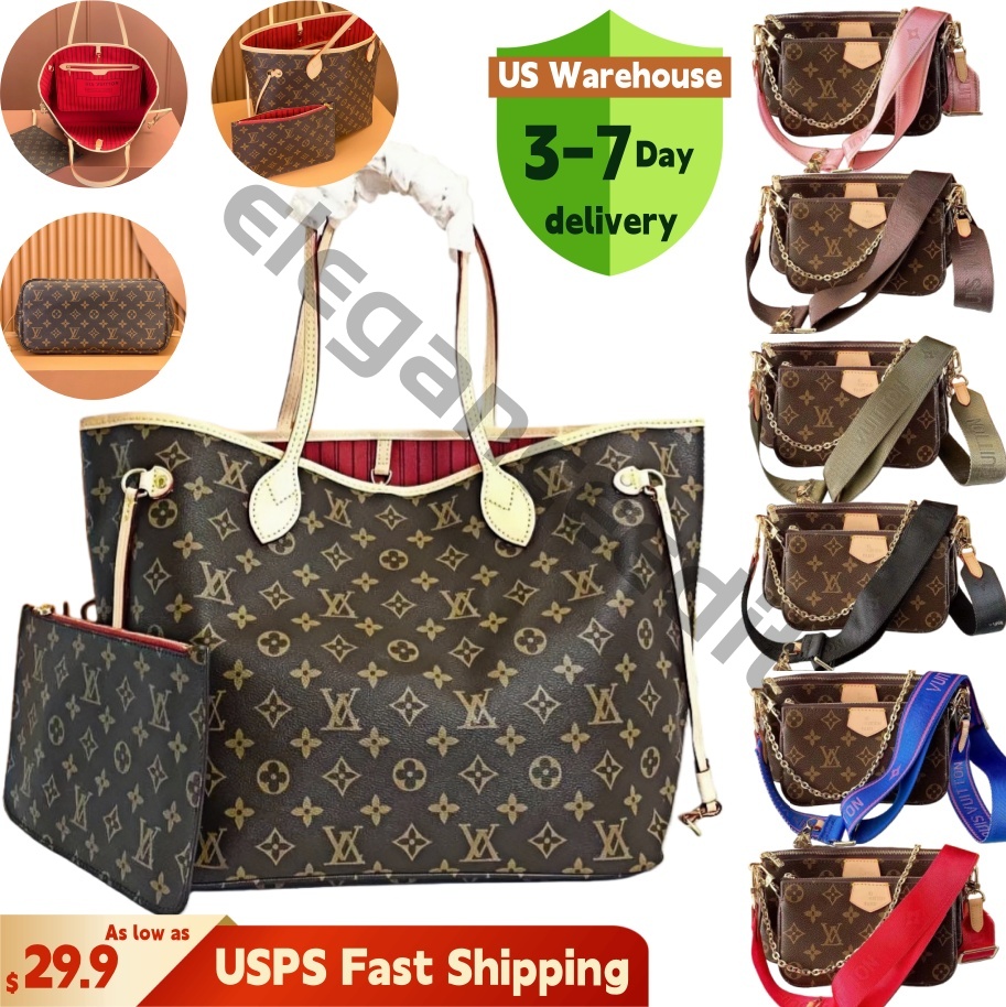 louievuitton 10a luxury Designer Shoulder Bag lvs bag designer crossbody designer bags for women highest quality purses designer women bag sac neverfull totebag