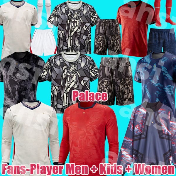 2026 Palace ENGLAND World Cup 26 27 Kit KANE Soccer Jerseys SAKA Player Version PALMER RICE england Football Shirts baby FODEN kids Women Goalkeeper training