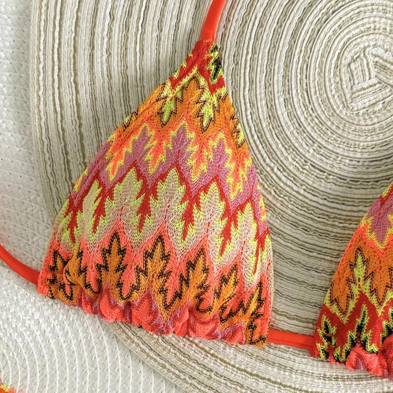 Women's Swimwear 2026 Sexy 3Pcs Bikinis Set Female Swimsuit Women Three-Piece Beach Swim Wear Bathing Suits Brazilian Bikini Pool Bather