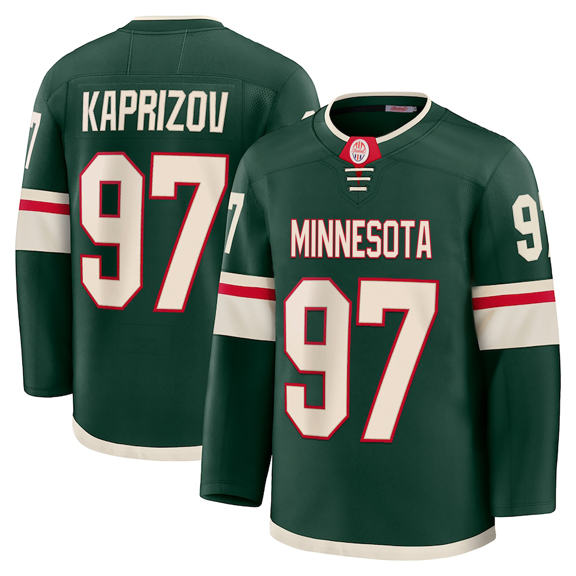 43 Quinn Hughes 2025-2026 Home Hockey Jerseys Kirill Kaprizov Marc-Andre Fleury Matt Boldy Marcus Foligno Marco Rossi Mats Zuccarello Brock Faber shxinet Tarasenkos