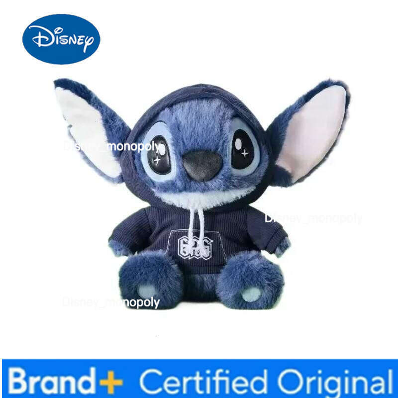 Disney Hot Stitches With A Hat Cute Cartoon Character, Children's Plush Toy Sleeping Pillow, Decoration, Gift*** H260126