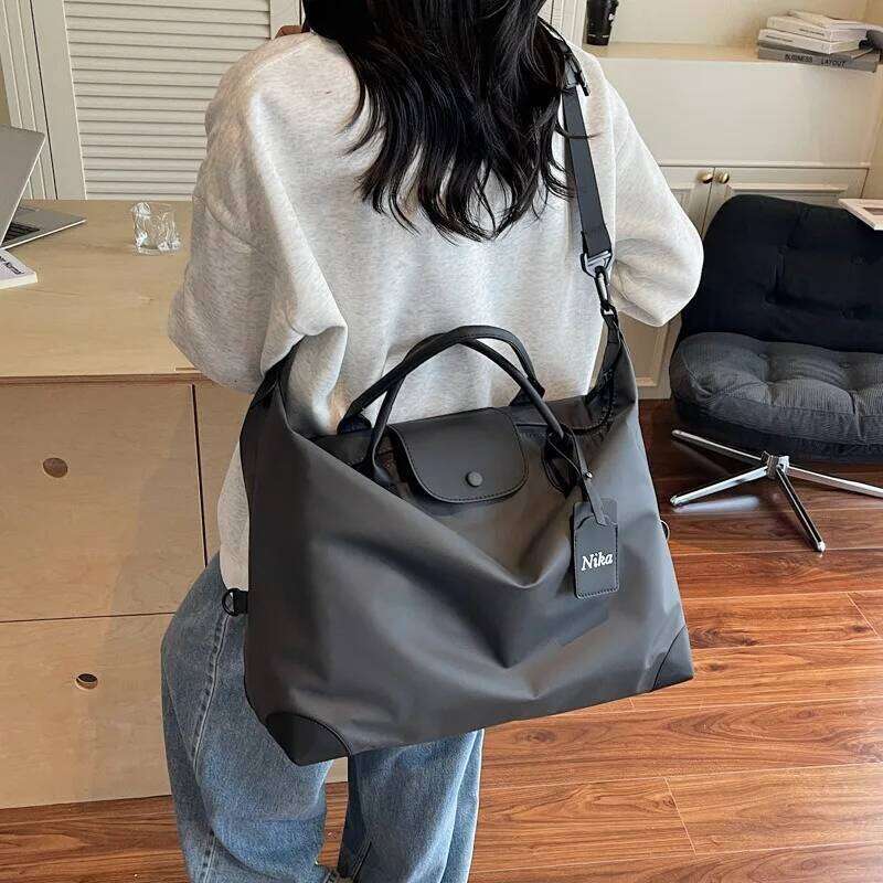 Casual Oxford Fashion Travel Tote For Women Shoulder Business Handbags Lightweight Gym Crossbody Bag XJ260125