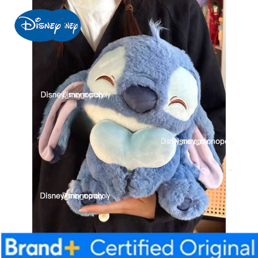 Disney 25-40CM Lilo Doll Cute Duck Stitch Plush Toy Anime Soft Stuffed Kawaii Children's Birthday Gift H2601261