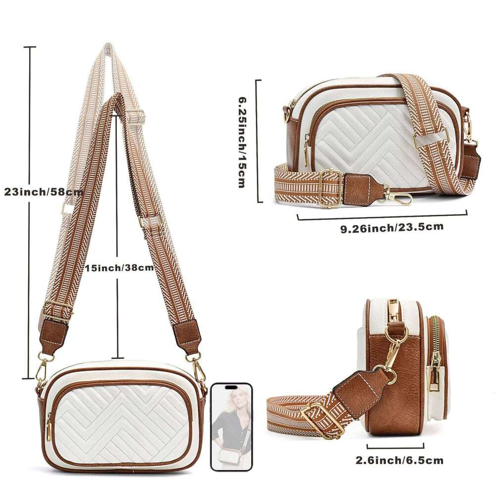 Mini Quilted Crossbody Bags For Women Trendy VeganShoulder Bag Women's Casual Handbag & Purse XJ260125
