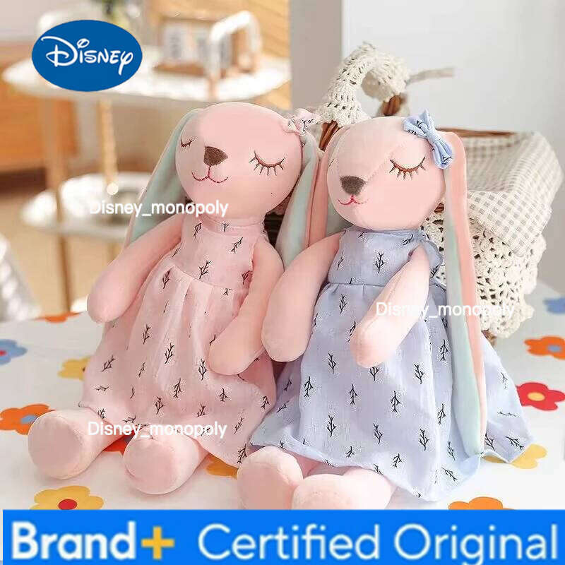 Disney Montessori Cuddly For Babies Comforter Bunny Stuffed Plush Sleeping Toy Appease Towel Baby Toys 0 12 Months H260126