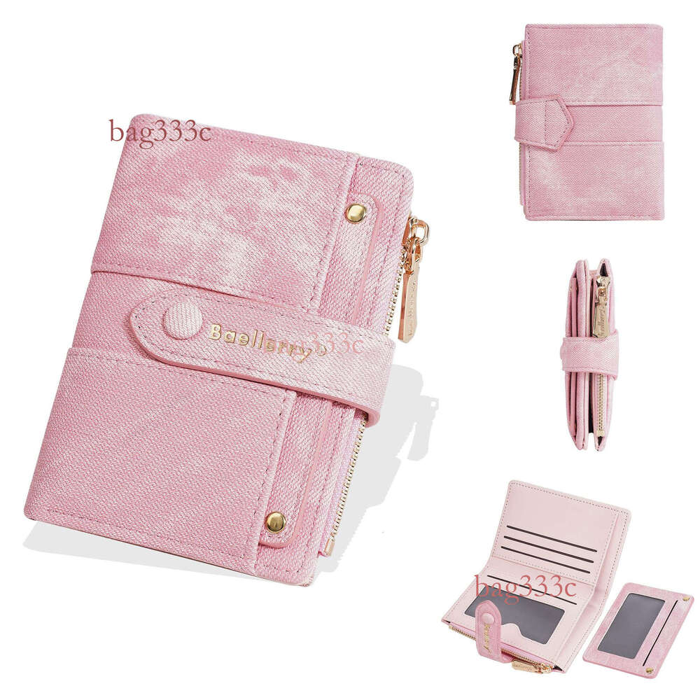 New Women's Female High-End Ins Style Student Mini Card Holder Integrated Fashion Small Wallet For Women MASA