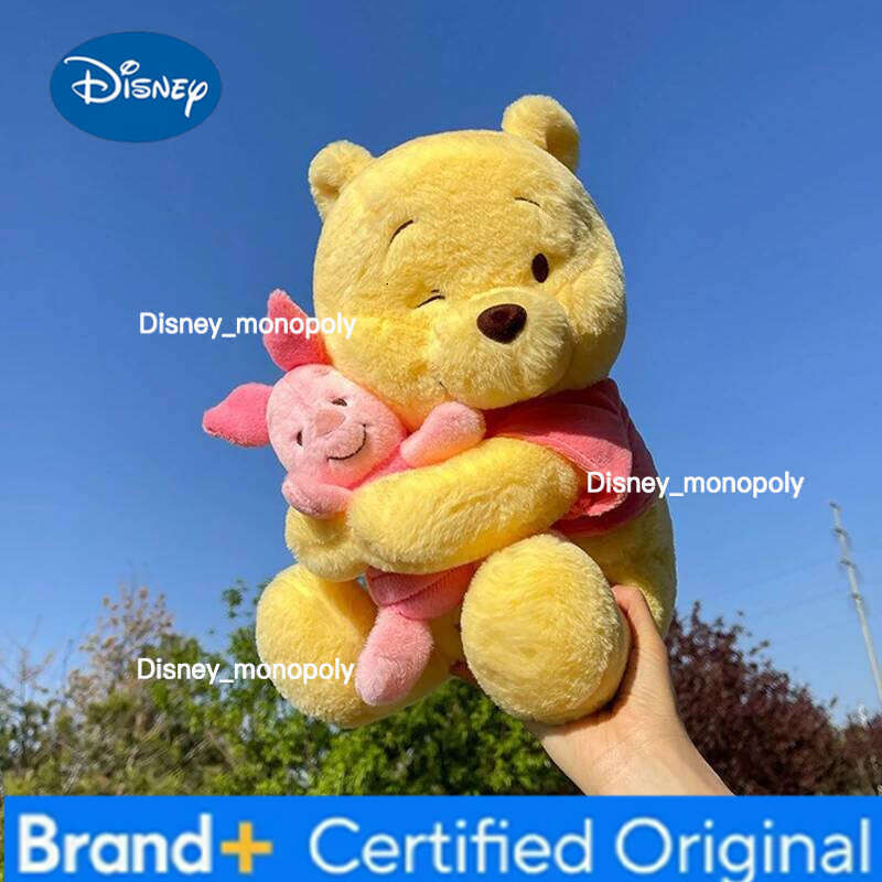 Disney HOTSALE 35cm Winnie the Pooh Plush Toy Cute Little Bear Vivi Doll Friend Birthday Gift Chrimas gift H260126