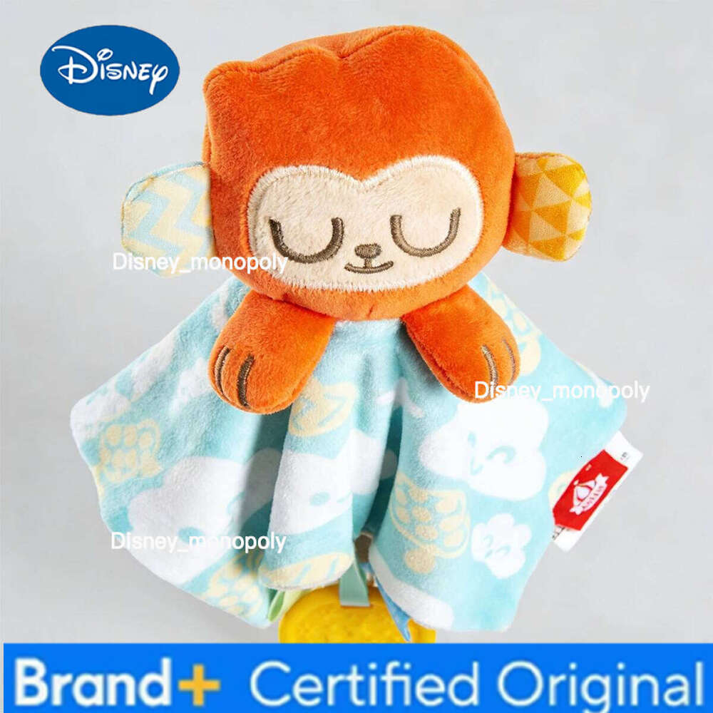 Disney Baby Soothing Blanket Infant Safe Teether Aid Sleep Companion Plush Toy Hand Puppet YY09 H260126
