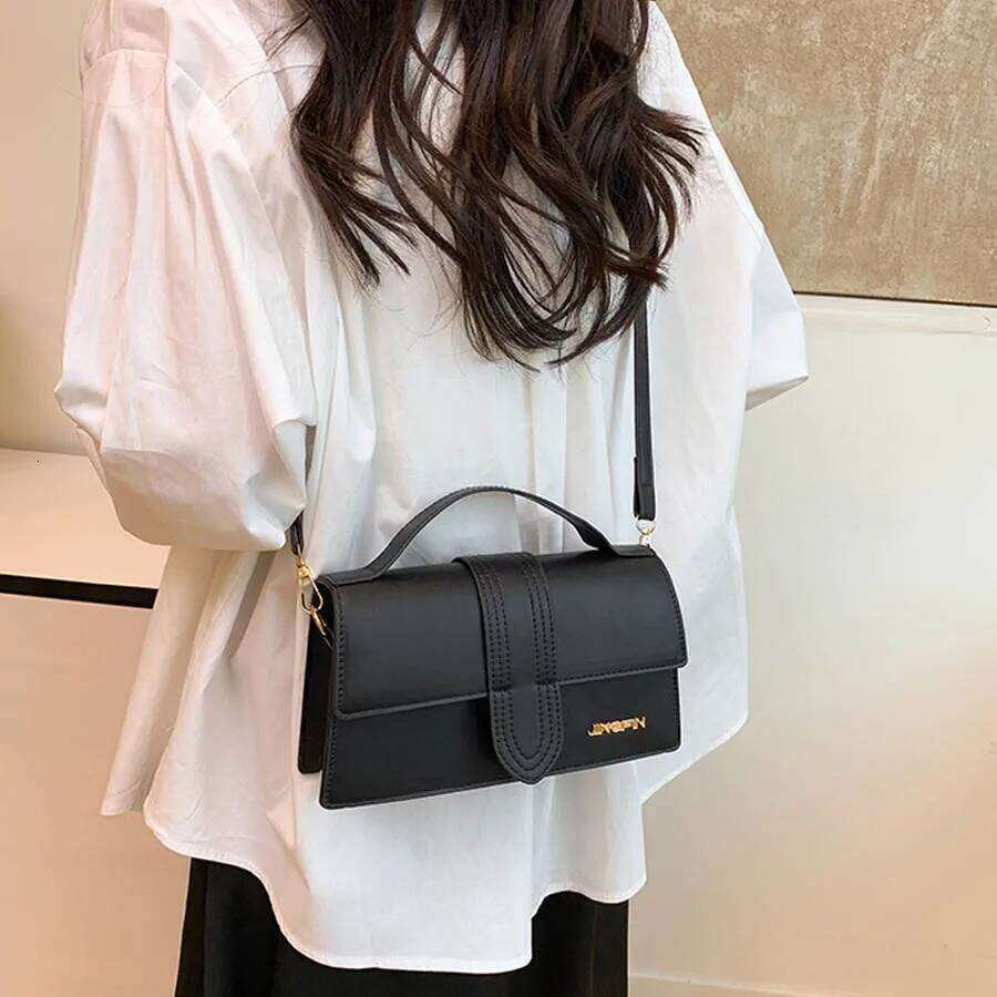 Fashionable Versatile Single Shoulder Crossbody Luxury Sensation Handbag Handheld Small Square Bag for Spring 2025 XJ260125