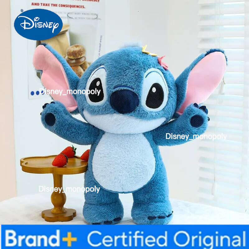 Disney Cartoon Stitch Stuffed Dolls Anime Plush Baby Pendant Toys Kawaii Birthday Christmas Gift For Kids H260126