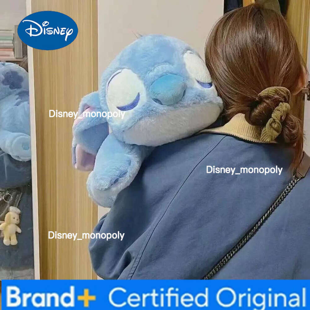 Disney Kawaii Stitch Stuffed Plush Toys Doll Cartoon Anime Figure Car Sofa Cushion Pillow Peluches Children Girl Birthday Gift H260126
