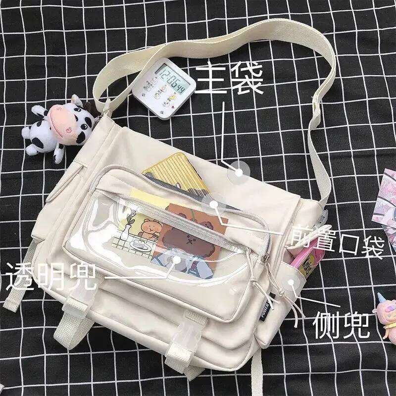 Women's Bag Messenger Korean Style Female Backpack College Large Capacity Versatile Shoulder Student School Postman Tote Bags XJ260125