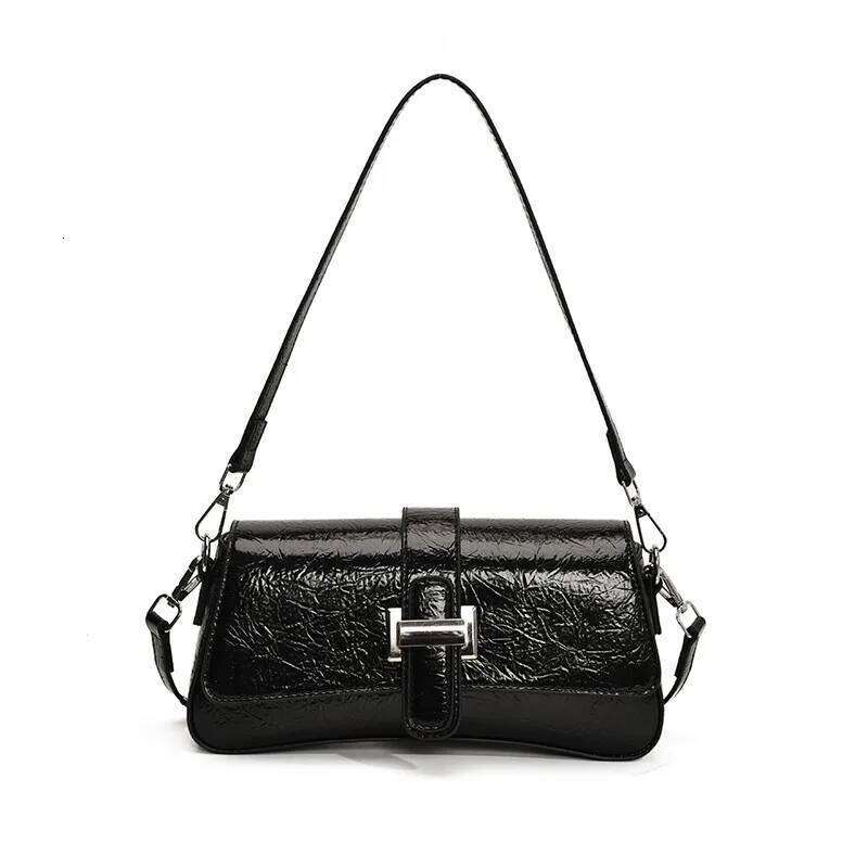 New women's shoulder fashionable chain strap crossbody bag, simple casual handbag, creating a daily exquisite style XJ260125