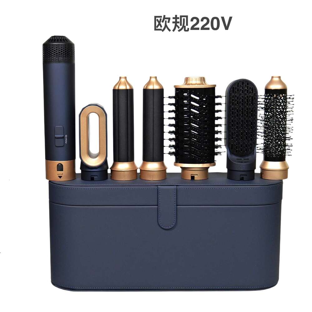Famous brand cross-border six in one curling iron hot air comb multifunctional hair dryer automatic curling iron six in one hair styling device CKS