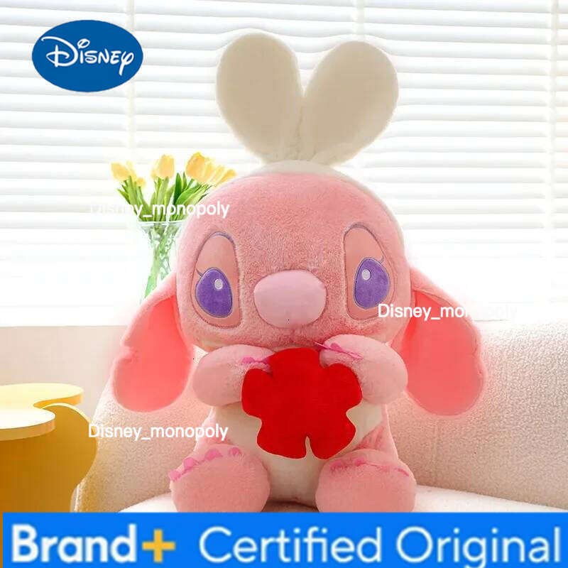 Disney 20-35cm Hot Kawaii Anime Lilo & Stitch Doll Plush Stuffed Toys Children Birthday Gifts H260126