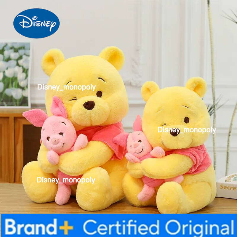 Disney HOTSALE 35cm Winnie the Pooh Plush Toy Cute Little Bear Vivi Doll Friend Birthday Gift Chrimas gift H2601261