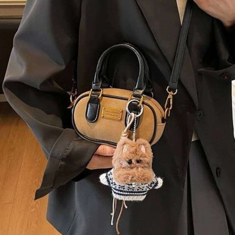 Trendy Foreign Small Round Bags 2026 Autumn Winter New Package Fashion Versatile Handbag Popular Casual Messenger Bag XJ260125