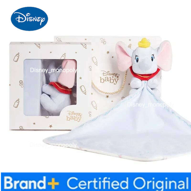 Disney Classic characters Small elephant Dumbo Donald Duck Daisy duck Plush Toy Baby Sleep comforting Pacify towel animals doll H260126