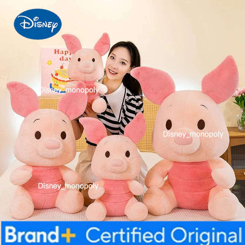 Disney 40/85cm Piglet Pig Doll Cartoon Anime Stuffed Toys Plush Dolls Comfort Soft Hug Pillow Children'S Birthday Gift H260126