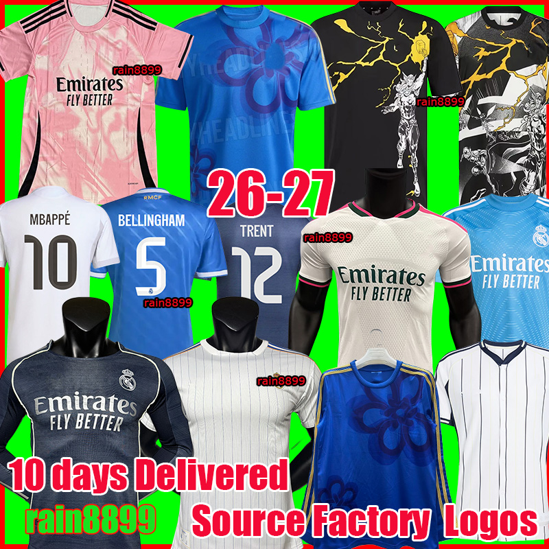 Reals Madrid Soccer jerseys 3XL 4XL Reals MBAPPE BELLINGHAM camiseta de futbol madrid 25 26 soccer jerseys MODRIC RODRYGO VALVERDE Football Shirts CARVAJAL Men Kids