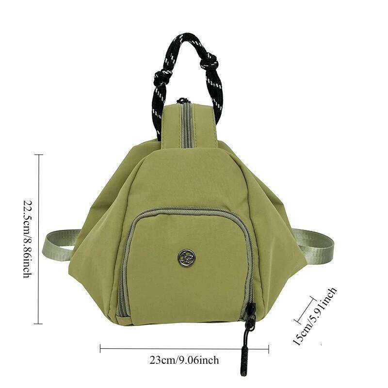 Trendy Lightweight Nylon Crossbody Comfortable and Versatile Texture Shoulder Multifunctional Storage Bag for Women XJ260125