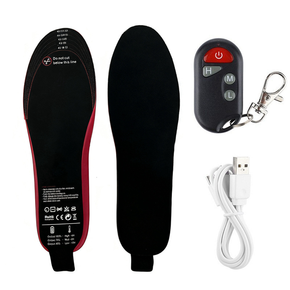 Electric heating pad wireless charging insole adjustable temperature foot pad used for hiking 240919 ww