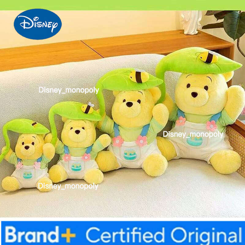 Disney Pooh Bear Plush Toy 25cm Forest Series Cute Cartoon Doll Home Decoration Birthday Christmas Gift H260126