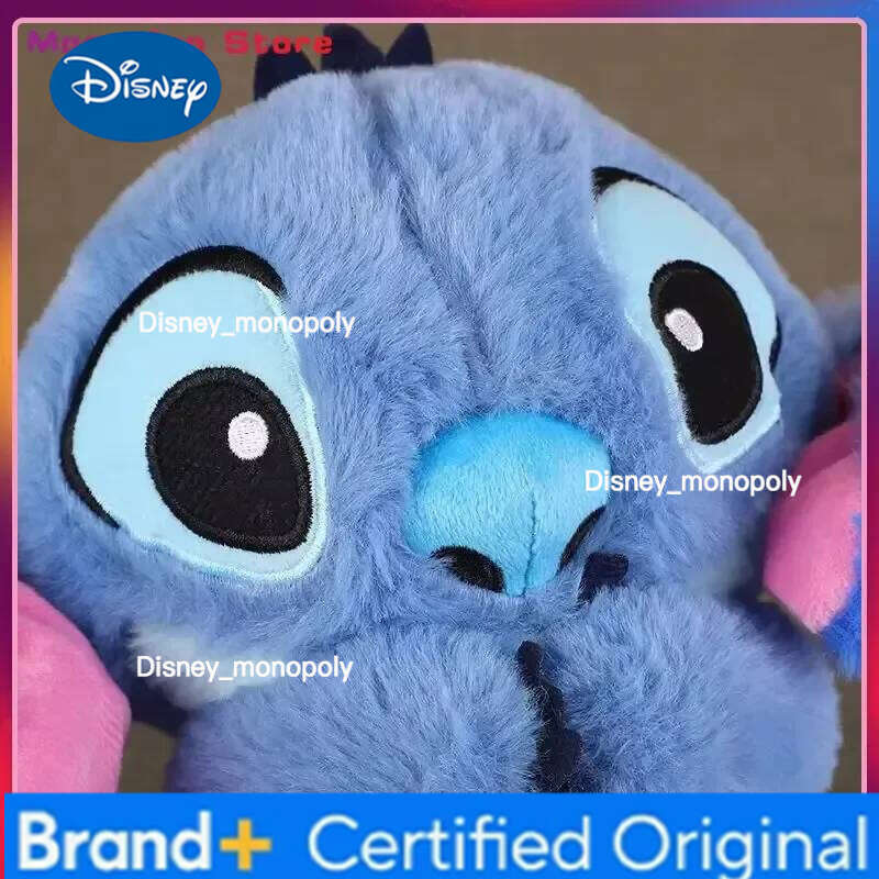 Disney Kawaii Stitch Plush Doll For Baby, Sleeping Companion, Musical Sound Soothing With Air Bag And Light, Breathing Toys Gifts H2601261