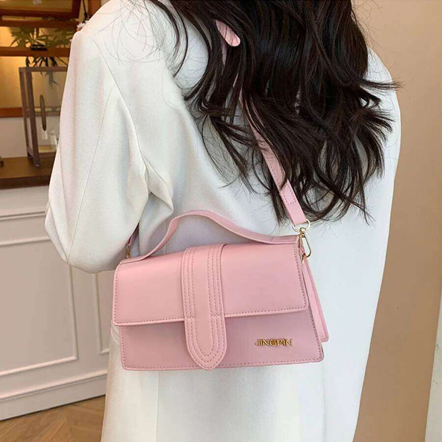 Fashionable Small Square Handbag Women's Crossbody Single Shoulder Quality Texture Stylish Versatile Bag for Ladies XJ260125