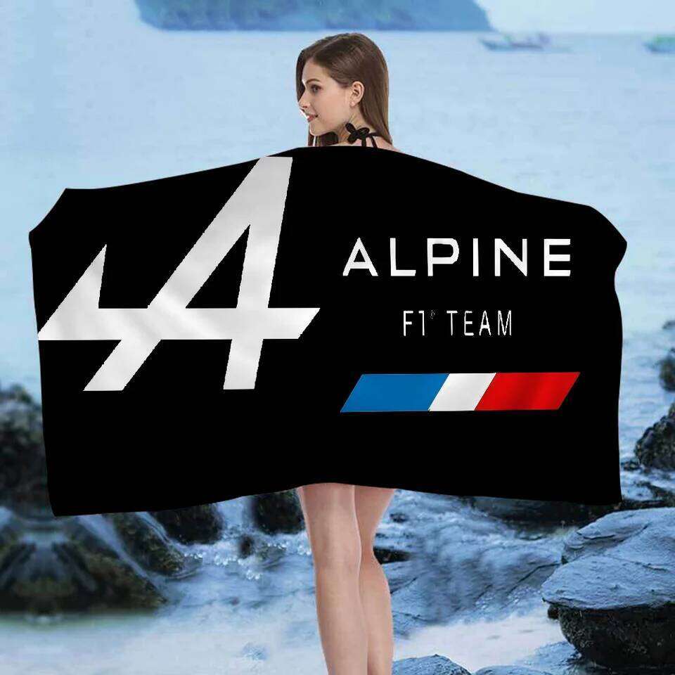 A-Alpine Automobiles Microfiber Quick Drying Beach Towels Oversized Printing Super Absorbent Pool Towel Blanket 26Y0126