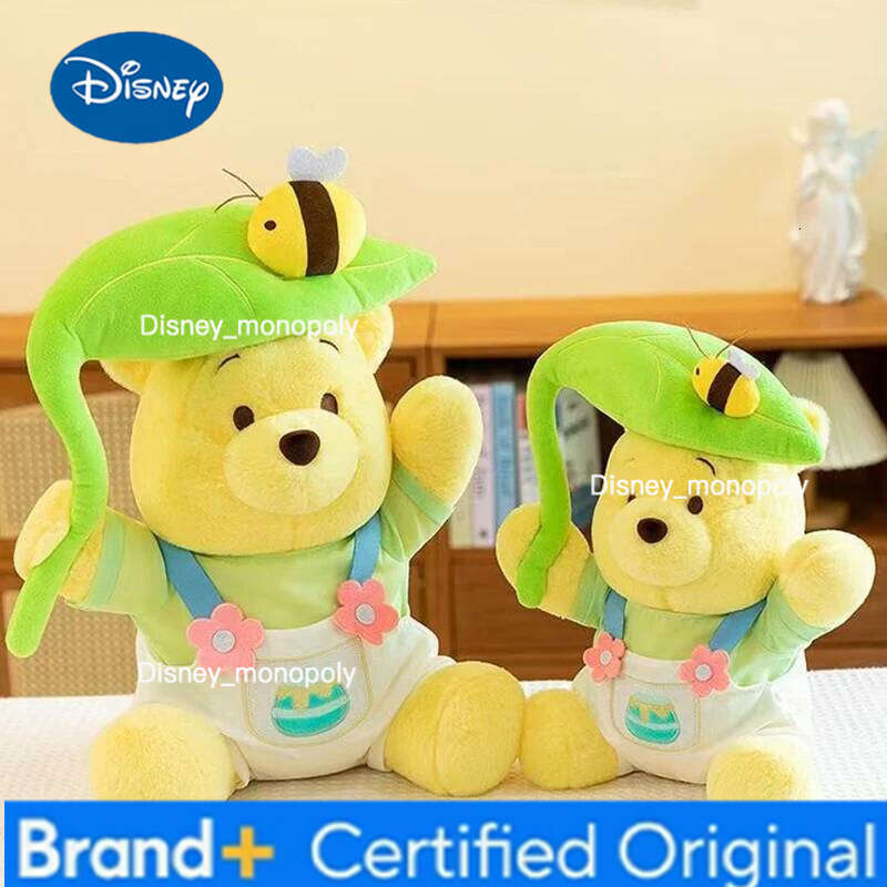Disney Pooh Bear Plush Toy 25cm Forest Series Cute Cartoon Doll Home Decoration Birthday Christmas Gift H260126