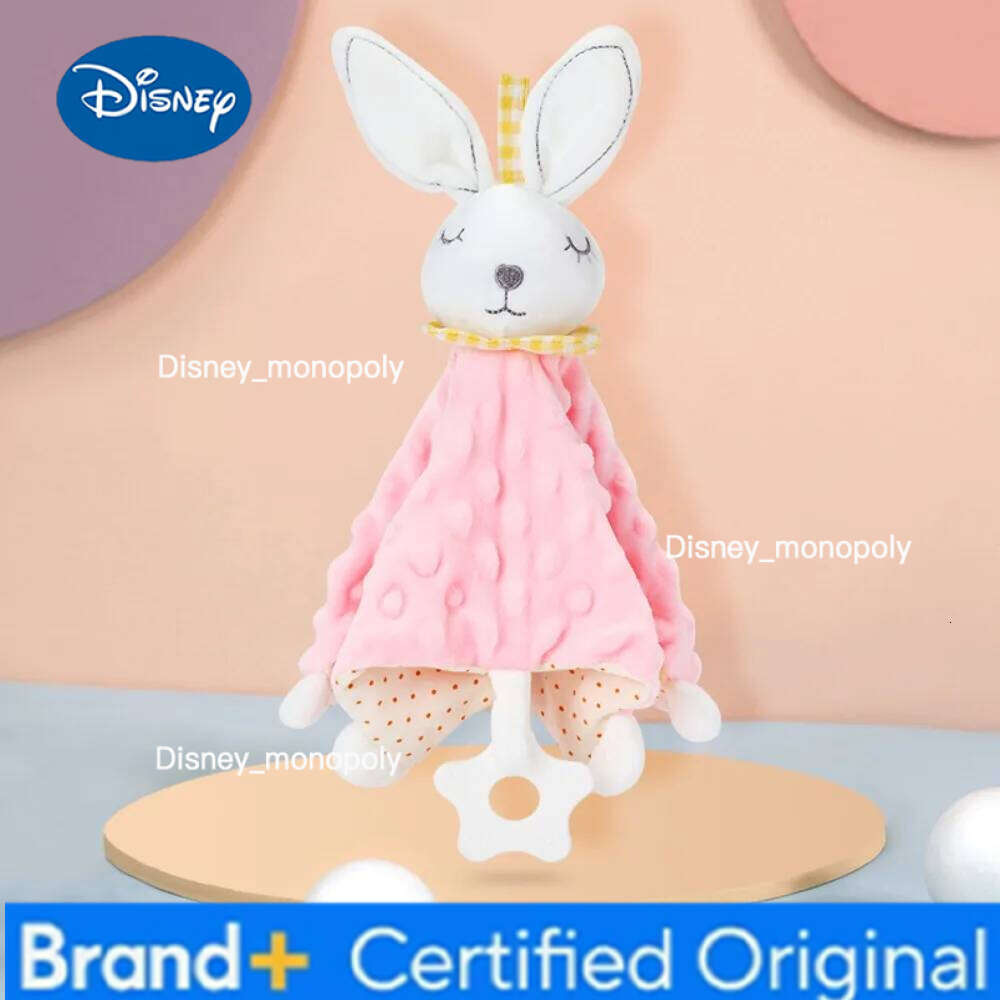 Disney Comforter Baby Security Silicone Teether Stuffed Animal Newborn Saliva Soft Adorable Soothing Doll Towel H260126
