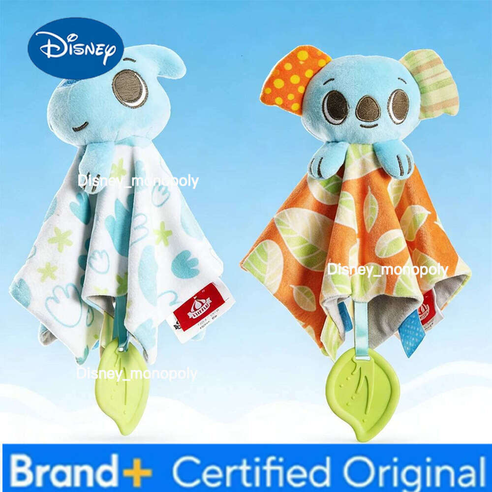 Disney Baby Soothing Blanket Infant Safe Teether Aid Sleep Companion Plush Toy Hand Puppet YY09 H260126