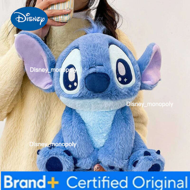 Disney 35-60CM Lilo and Plush Anime Cartoon Stuffed Xmas Kawaii Stitch Doll Plushie Kids Birthday Cute Toys Gifts H260126