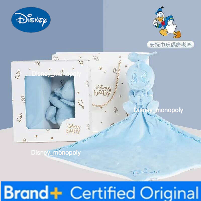 Disney Classic characters Small elephant Dumbo Donald Duck Daisy duck Plush Toy Baby Sleep comforting Pacify towel animals doll H260126